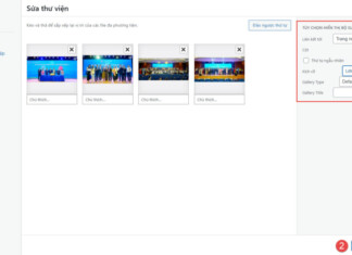 HD sử dụng wordpress Cơ Bản – Hướng Dẫn Tạo Gallery